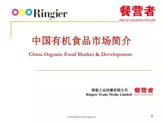 china organic food market development