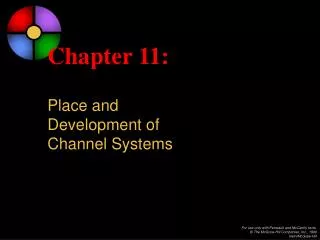 Chapter 11: Place and Development of Channel Systems