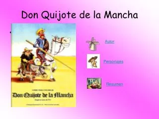 don quijote de la mancha