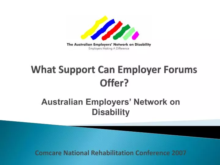 what support can employer forums offer