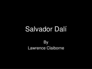 salvador dal