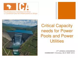 Critical Capacity needs for Power Pools and Power Utilities