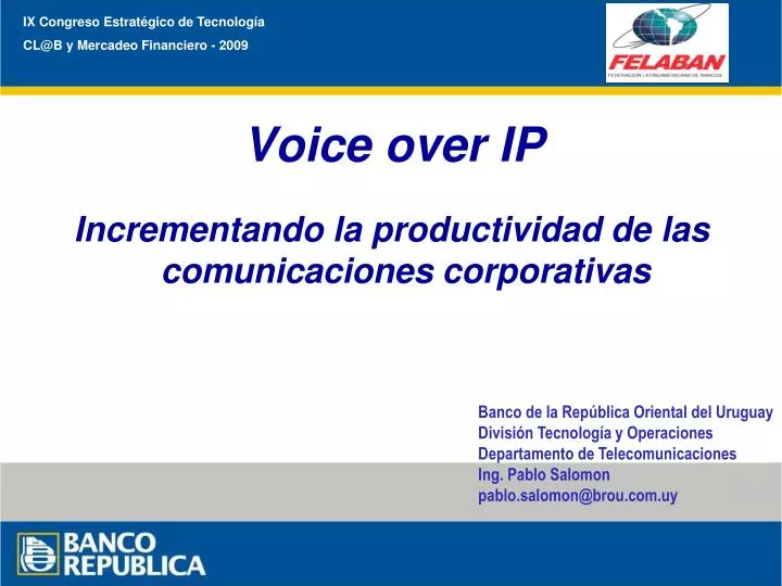 voice over ip