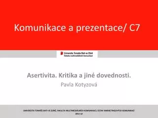 komunikace a prezentace c7