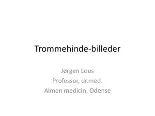 trommehinde billeder