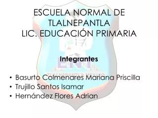 escuela normal de tlalnepantla lic educaci n primaria