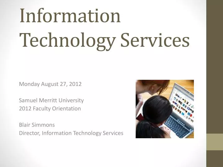 information technology services