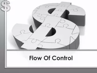 Flow Of Control