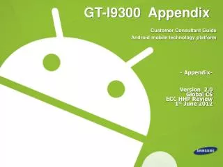 GT-I9300 Appendix