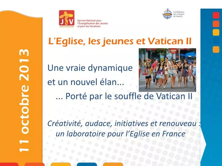 l eglise les jeunes et vatican ii