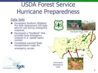 USDA Forest Service Hurricane Preparedness