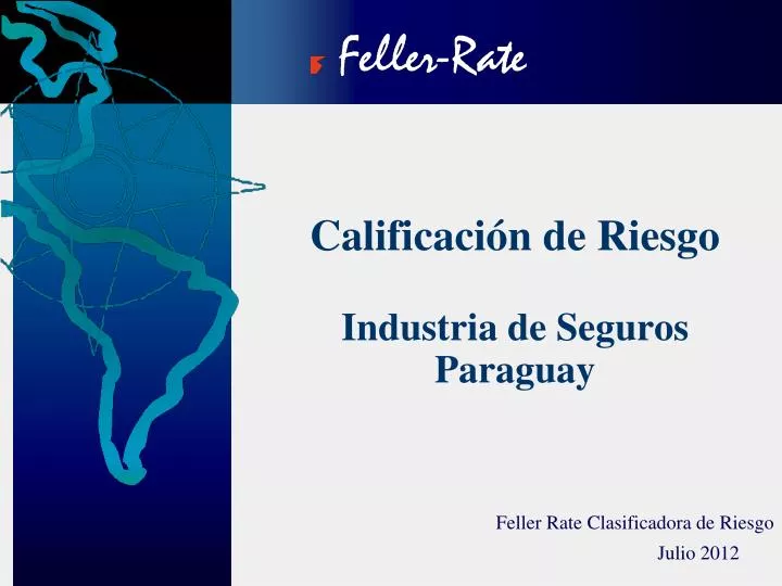 calificaci n de riesgo industria de seguros paraguay