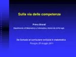 Da Cartesio al curriculum verticale in matematica - slide 1