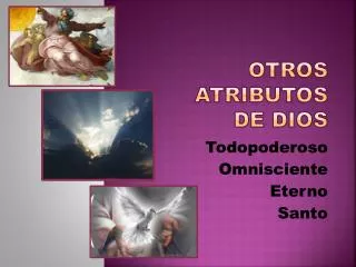 otros atributos de dios