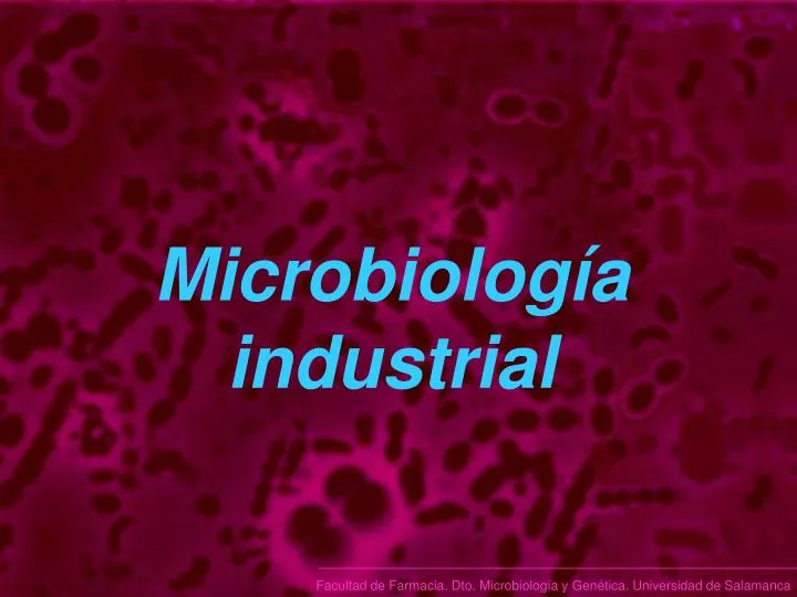 microbiolog a industrial