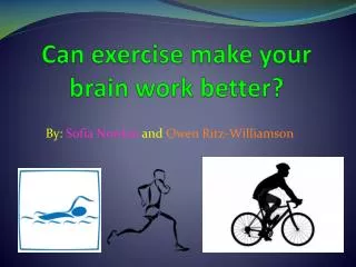 Can exercise make your brain work better?