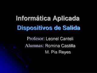 inform tica aplicada