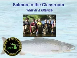 Salmon in the Classroom Year at a Glance