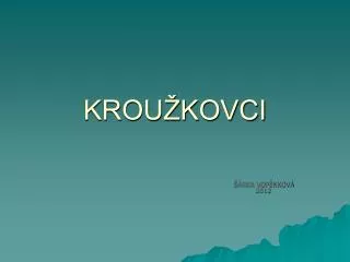 krou kovci