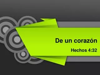 de un coraz n