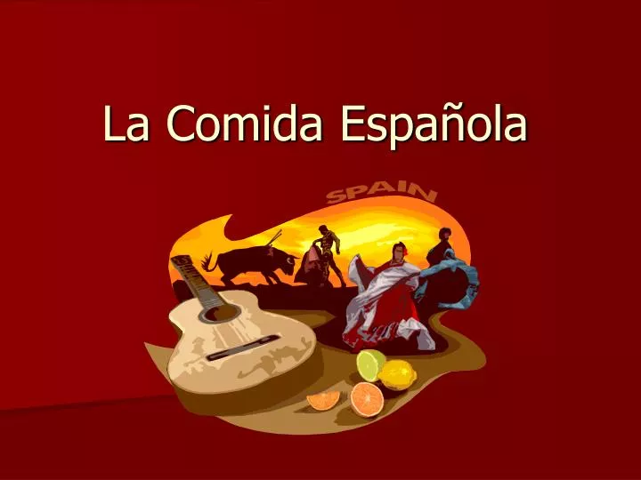 la comida espa ola