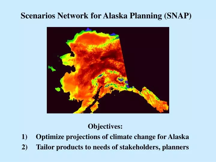 scenarios network for alaska planning snap