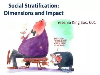 Social Stratification: Dimensions and Impact