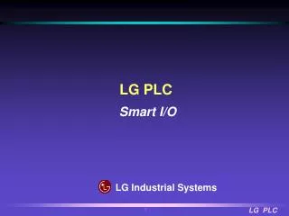 LG PLC Smart I/O