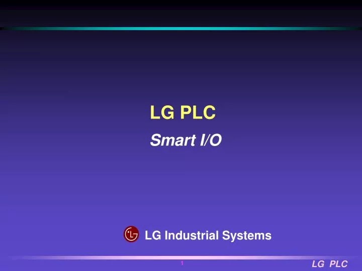 lg plc smart i o