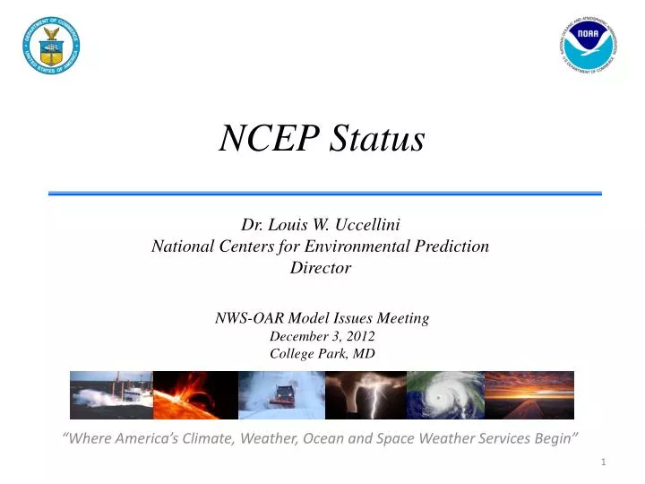 ncep status