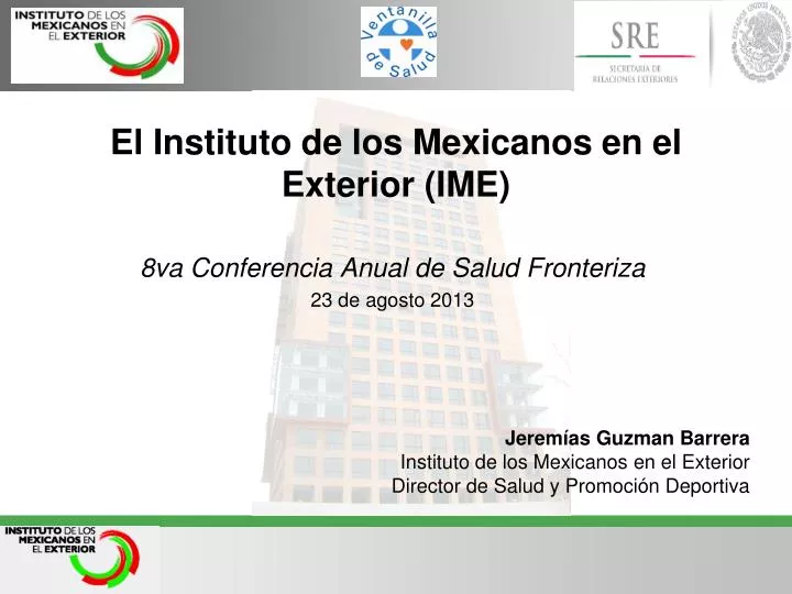 el instituto de los mexicanos en el exterior ime