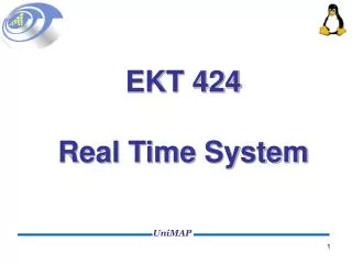 EKT 424 Real Time System