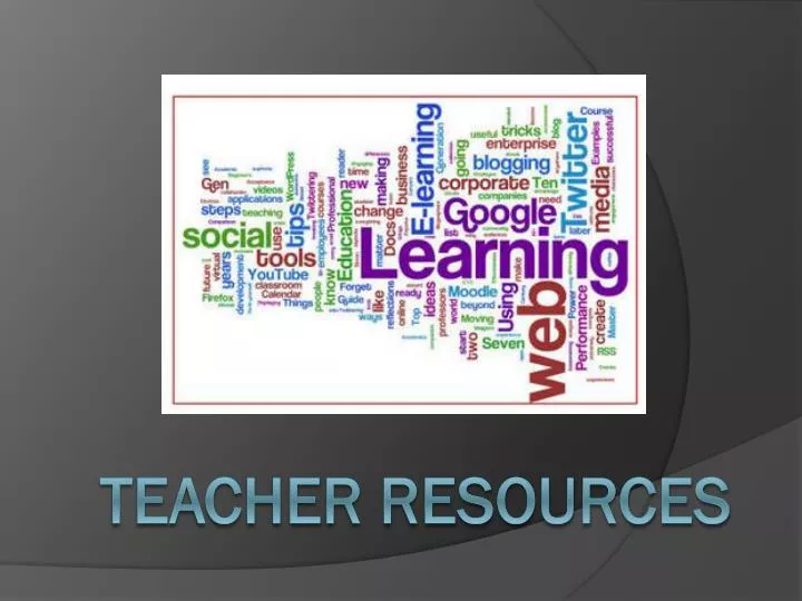 teacher resources