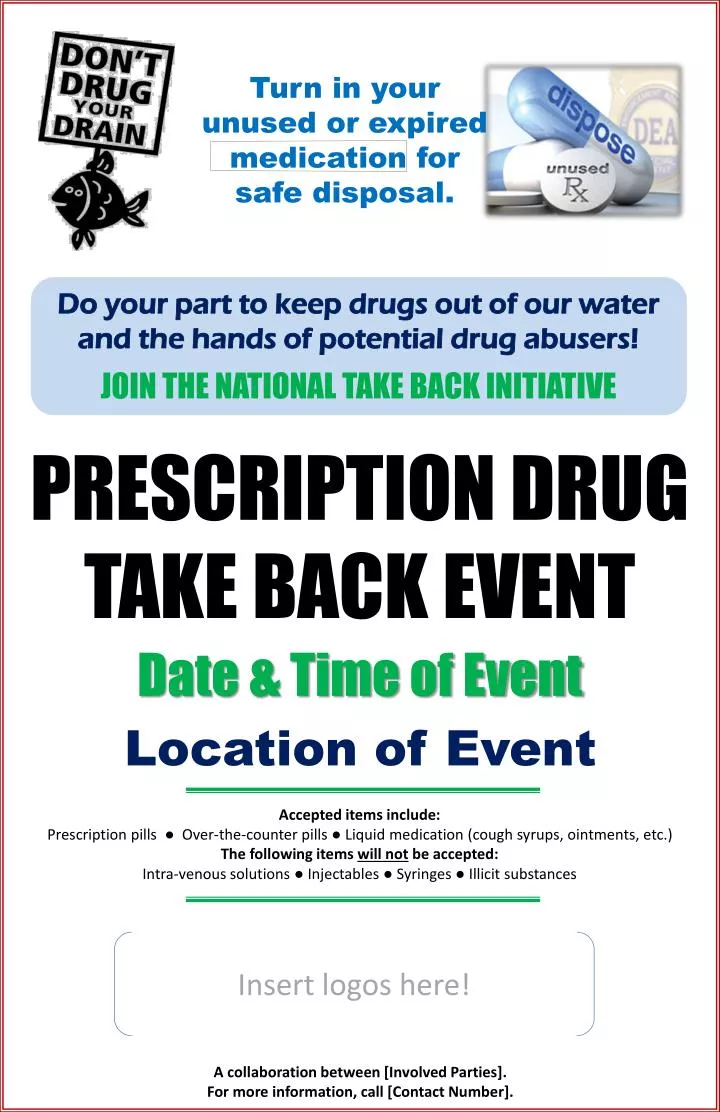 prescription drug take back event