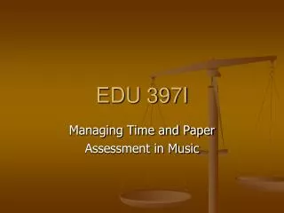 EDU 397I