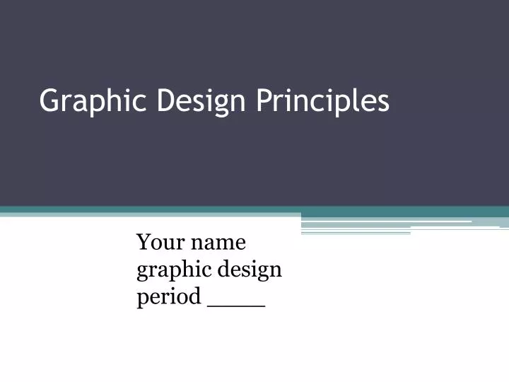 graphic design principles