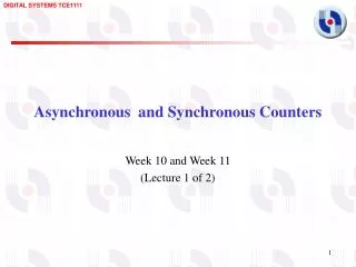 Asynchronous and Synchronous Counters