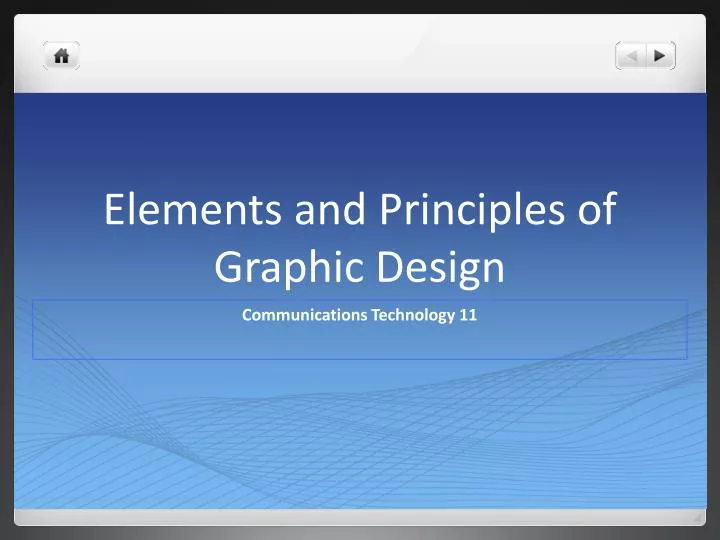elements and principles of graphic design