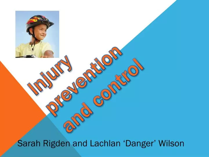 injury prevention and control