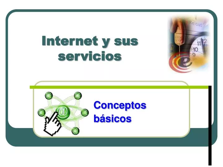 internet y sus servicios