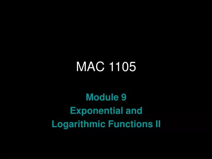 mac 1105