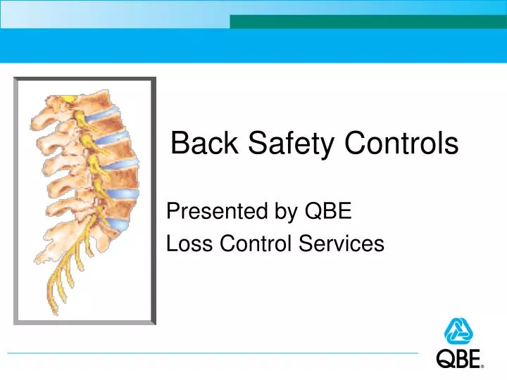 back safety controls