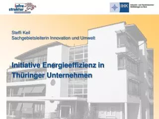Initiative Energieeffizienz in Thüringer Unternehmen