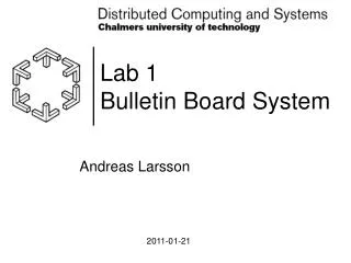 Lab 1 Bulletin Board System