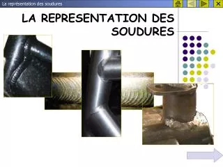 la representation des soudures