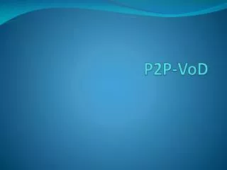 P2P-VoD
