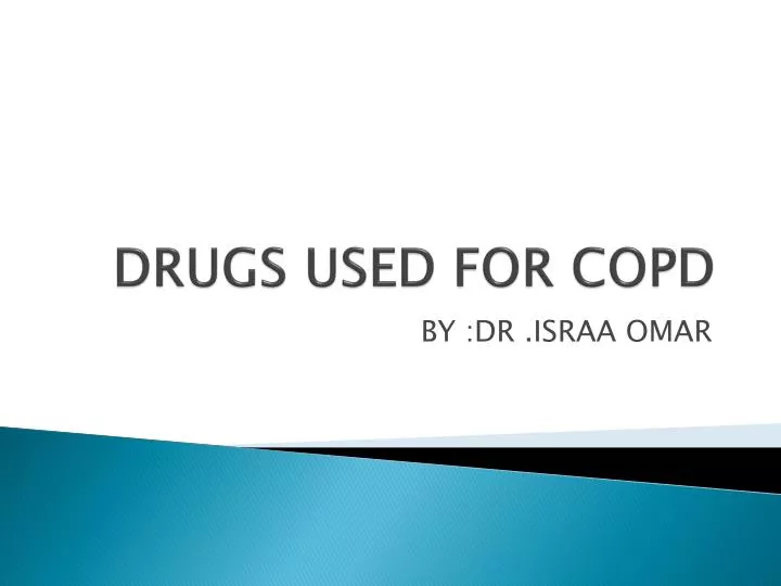 drugs used for copd