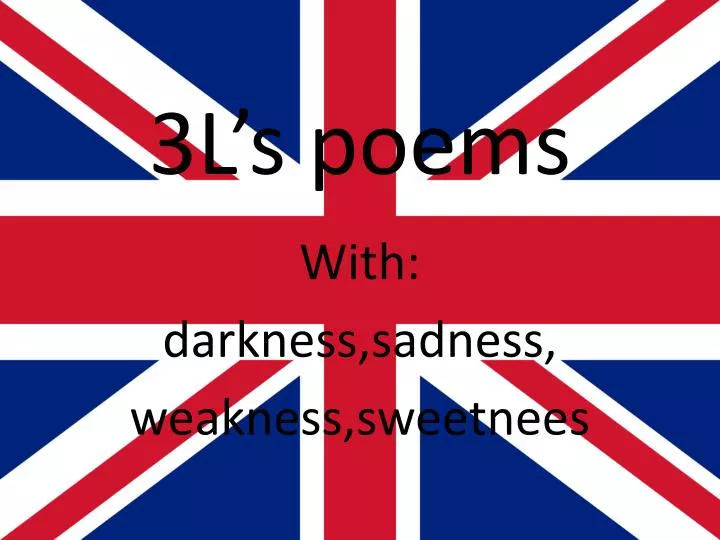 3l s poems