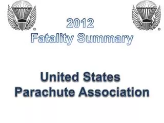 2012 Fatality Summary