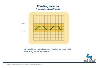 Insulin will help you to keep your blood sugar within limits which are good for your health.
